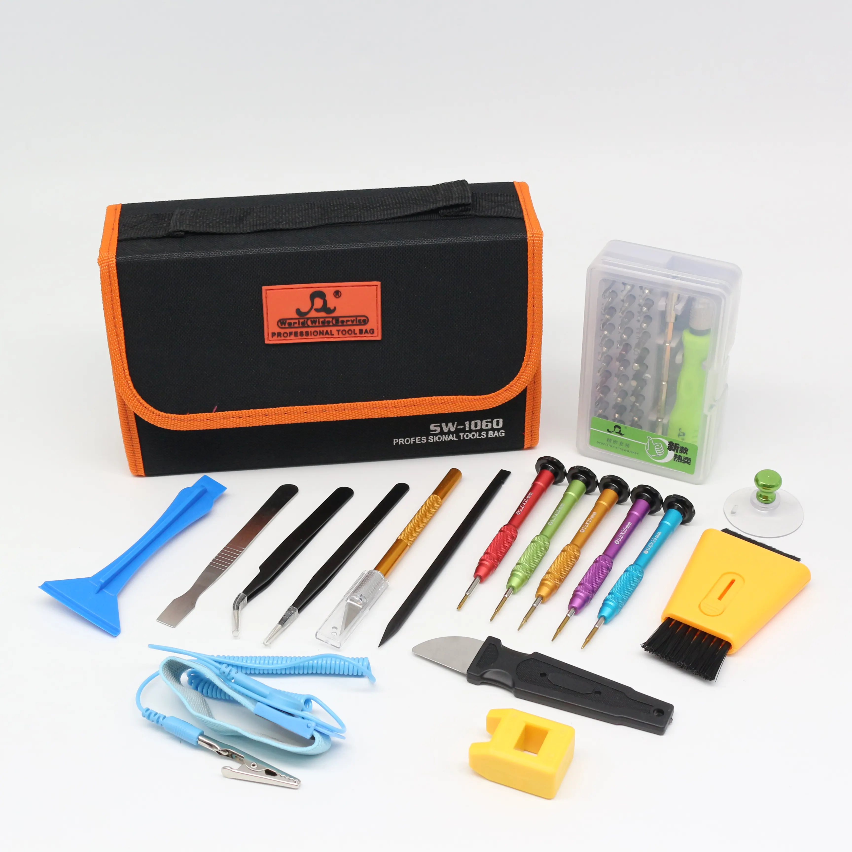 Mini tournevis outil jeu de tournevis Kit d'outils de réparation Kit de réparation de téléphone portable pour démonter multifonction