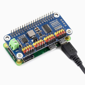 #69011 Raspberry Pi 4B/3B W 16-Wege-Servoantriebsplatine PWM-Antriebs modul 12C-Schnittstelle - Product Image 1