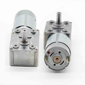 JGY-395 方形蜗杆齿轮箱到迷你直流蜗杆减速器电机 - Product Image 5