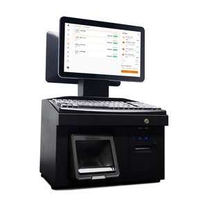 Dual Touch Screen 14&quot; Billing POS <strong>Software</strong> Android <strong>System</strong> All <strong>in</strong> One Machine EPOS Hardware Cash Register Terminal for Cafe Shop - Product Image 5