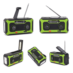 Đài phát thanh khẩn cấp đa chức năng, đa băng tần, tích hợp sạc điện thoại di động, đèn pin, báo động SOS, đèn LED - Điện tử tiêu dùng - Product Image 1