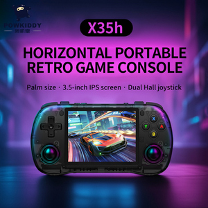 最新X35HレトロなハンドヘルドゲームコンソールRK3566 3.5インチ640*480 IPSスクリーンホール効果ジョイスティック型ハンドヘルドゲームコンソール - Product Image 2
