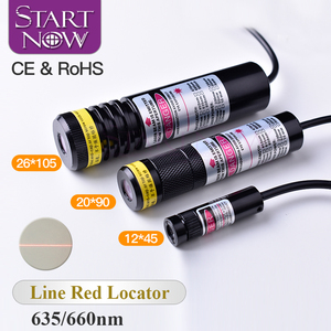 线红色定位器635nm 10mw红外激光模块定位器木工石材切割机红色激光线定位660nm - Product Image 1