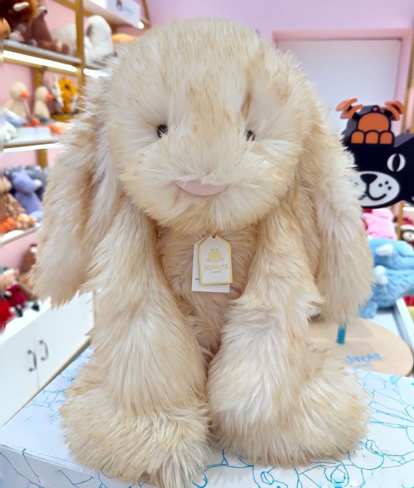 Zhi zhen spring lo ban ni rabbit-51cm-tall, 3-logo dust bag
