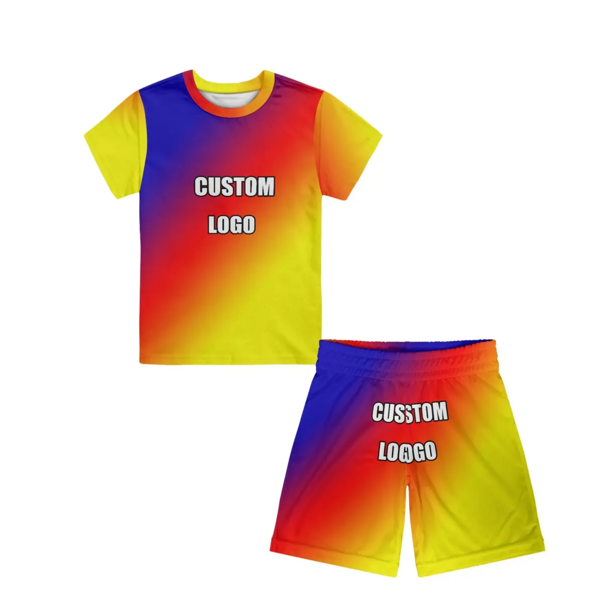 Uniformes de fútbol con logotipo personalizado para niños, conjunto de entrenamiento de fútbol juvenil, ropa deportiva para niños de 8 años