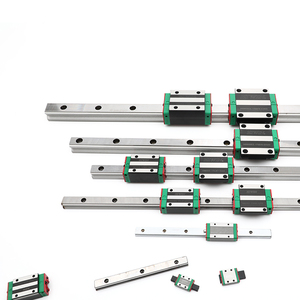 Riel de guía lineal de múltiples modelos, carril de alta precisión con acero lineal con bloque para CNC, buena guía - Product Image 2