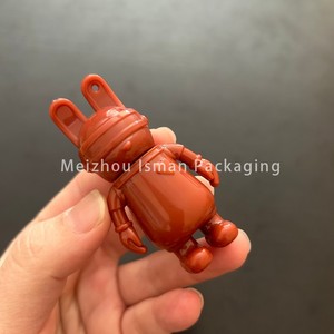 2ml dễ thương trẻ em phim hoạt hình Bunny Shaped <span class=keywords><strong>Mini</strong></span> Lip Gloss cọ Wand chai độc đáo môi dầu bao bì mẫu ống với móc chìa khóa vòng - Product Image 4