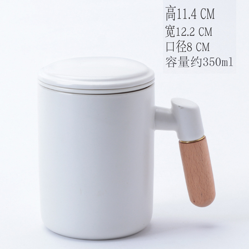 Taza de filtro blanca