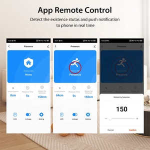 <strong>Zigbee</strong> Motion Detection Smart Radar Human Body Occupancy Detector Tuya Human Presence <strong>Sensor</strong> with App Remote <strong>Control</strong> - Product Image 4