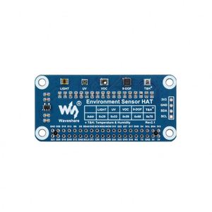 Cappello sensore ambiente Waveshare per Raspberry Pi, kit scheda di espansione Bus I2C - Product Image 3