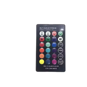 Factory RGB Remote Control T10 5050 6SMD Flashing <strong>LED</strong> Interior Light Bulb Strobe - Product Image 2