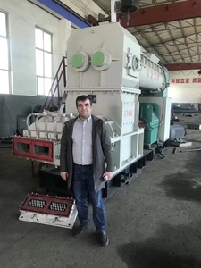 Un nuevo tipo de línea de producción de ladrillos de arcilla de bloque hueco con máquina de ladrillos de horno de túnel completamente automática para ladrillos rojos - Product Image 2