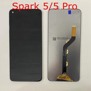 Tecno Spark 5 hava Kd6a LCD ekran dokunmatik ekranlı sayısallaştırıcı grup için mobil LCD ekran Tecno KD6 Spark 5 Pro KD7 KD7H KD7S - Product Image 4