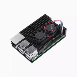 TZ <strong>Raspberry</strong> <strong>Pi</strong> Metal Generation 4 Shell <strong>Raspberry</strong> <strong>PI</strong> Generation 4 B+ Aluminum Alloy Box 4B Built-up Cooling <strong>case</strong> - Product Image 6