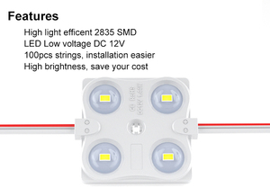 1-4 Lamps Smd2835 Dc12v <strong>Led</strong> Strip Lights 6000k DC12V <strong>Led</strong> Module 1.5w IP67 Waterproof <strong>Led</strong> Module