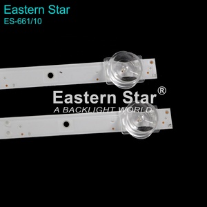 ES-661 <strong>LED</strong> Backlight Strip 4C-LB4010-HR01J 40HR330M10A0 V4 Use for <strong>T</strong> C L 40F6 40S325 40S6500 THOMSON 40FD3306 2pcs/set - Product Image 3
