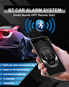 Car <strong>Alarm</strong> <strong>System</strong> Hopping <strong>Code</strong> BT APP Remote Controls Car <strong>Alarm</strong> Central Locking <strong>System</strong> - Product Image 2