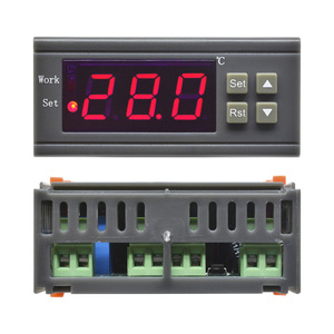 Termostato WH7016C DC 24V NTC Pantalla roja Controlador de temperatura Salida de relé - Product Image 6