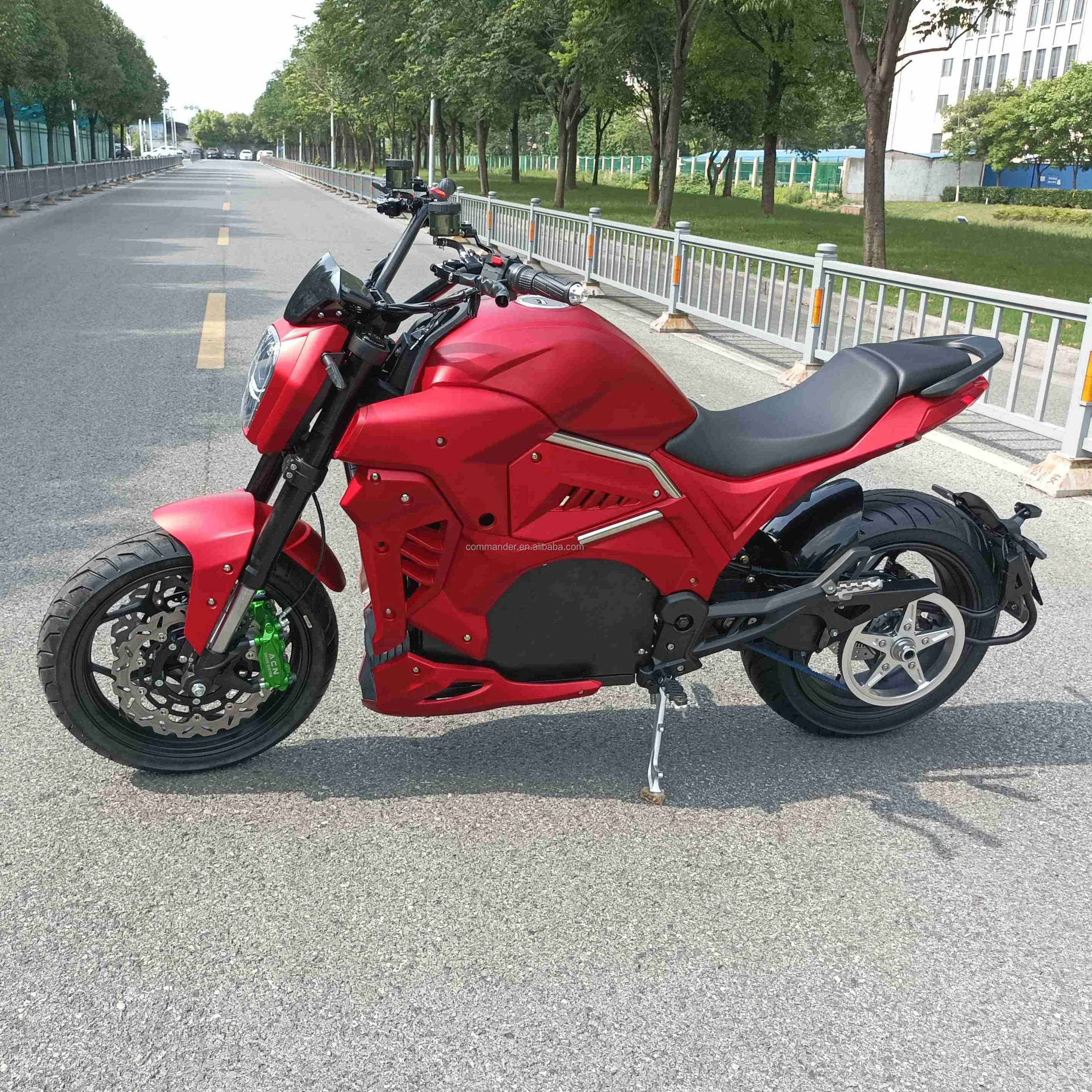 Süper güç 8000w mid motor elektrikli motosiklet yetişkinler için en yüksek hız 150km/saat 93mph en aralığı 300km 186mil