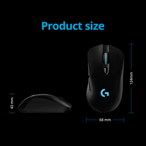 Logitech G703 HERO wireless gaming gamer RGB bluetooth Esport ergonomico sem fio inalambrico macro programmazione mouse per computer - Product Image 4