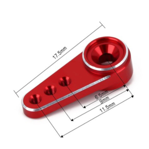 Fabrika özel alüminyum alaşım Servo dağı 15T Servo boynuz kol direksiyon bağlantı eksenel SCX24 kaya paletli EMAX Motor için Set - Product Image 2