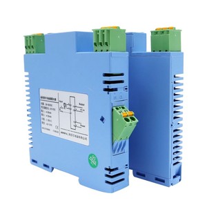 Aislador de señal de alta calidad 1 entrada 2 salidas 4-20mA Convertidor de corriente 0-5VDC 0-10V DC separador de señal de entrada - Product Image 2