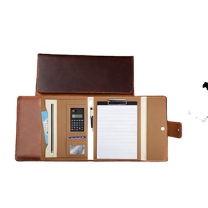 New A4PU Leather Padfolio Clipboard <strong>Conference</strong> Signature Document <strong>Folder</strong> Diary <strong>Notebook</strong> <strong>Folder</strong> Hard Case Bag