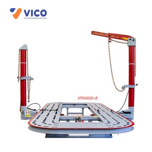 Vico 8800lb kapasiteli kaporta çerçevesi makine # VF4000 RectangleTube çarpışma tezgah şasi düzeltin dayanıklı çekerek raf satış - Product Image 6