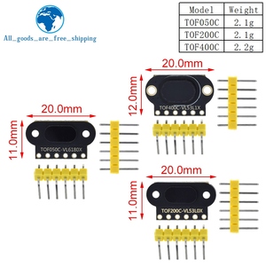 VL6180/VL53L0X/VL53L1X Flugzeit (ToF) Laser-Entfernungs sensor modul TOF050C TOF200C TOF400C 50CM/2M/4M IIC für Arduino STM32