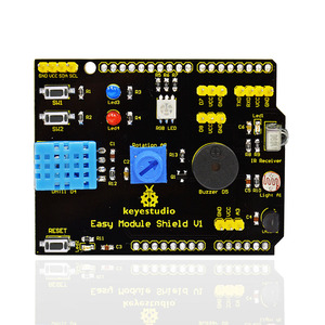 Arduino programcısı için Keyestudio çok amaçlı Shield V1 öğrenme kartı