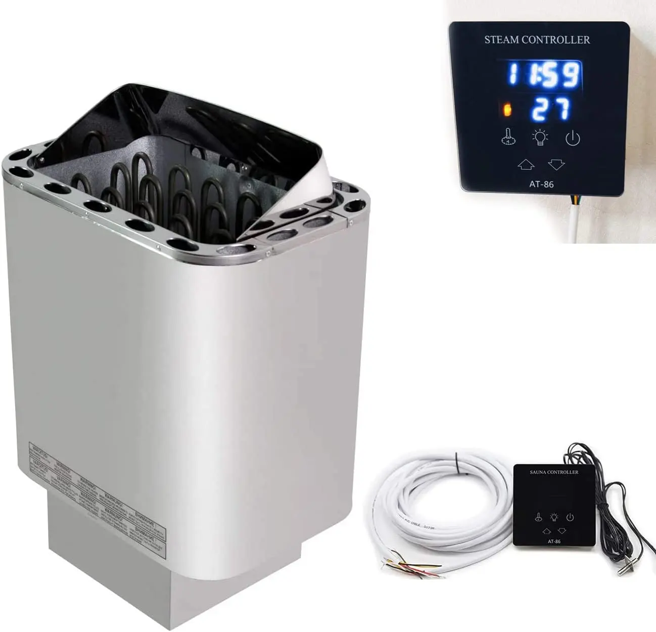 DIOOIST 8KW generatore di vapore Sauna riscaldatore Sauna secca a casa