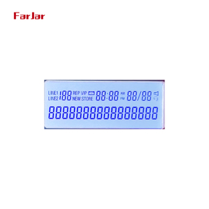 Lcd Zahnrad hersteller benutzer definierte 7 Segment transparente Energie zähler Temperatur medizinischen Monitor LCD-Anzeige modul mit Hintergrund beleuchtung - Product Image 6