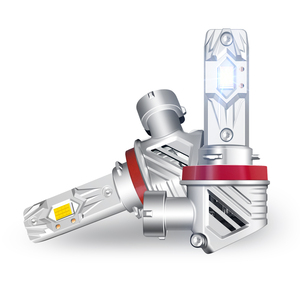 หลอดไฟหน้า LED 6500K H8 H9 9005 K สำหรับโปรเจคเตอร์ออโต้โปรเจคเตอร์4575แบบเสียบแล้วเล่นไฟอัตโนมัติ - Product Image 1