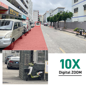 DIFANG 8MP 10X Zoom WiFi güvenlik kamerası açık, 3 Lens 2 ekran iki yönlü ses, hareket algılama kablosuz güvenlik IP kamera - Product Image 3