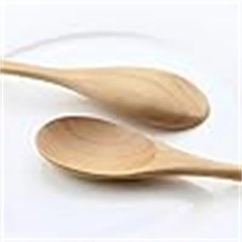6 деревянных ложек, используемых для смешивания пищевых продуктов, ложка с длинной ручкой и японской кухонной утварью