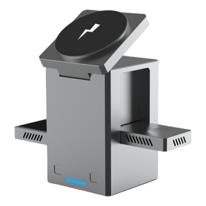 <strong>Electronics</strong> Chinese Problem Solving Gadgets 3-in-1 Rotating Wireless Charger for Phone - Product Image 1