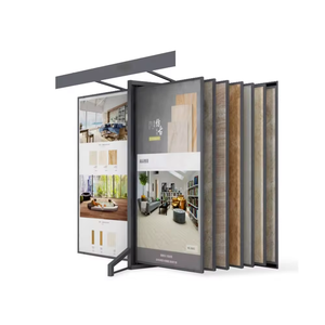 May mắn tùy chỉnh bằng đá cẩm thạch triển lãm sàn gỗ đứng đá nhân tạo đơn giản Thảm gạch hiển thị giá sàn thảm kệ - Product Image 1