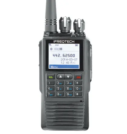 WalkieTalkie VHF UHF Digital DMR, Radio móvil portátil de largo alcance, 512 canales