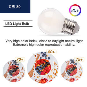 Oem/ODM có sẵn Frosted E27 5.5W 550LM 2700K Dimmable dẫn bóng đèn cho phòng khách đèn chùm - Product Image 3