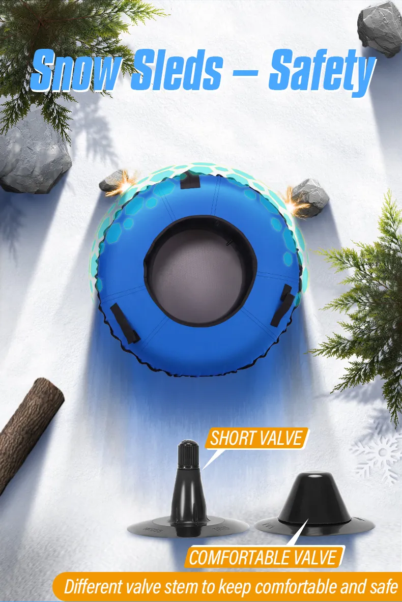 Зимние спортивные надувные лыжные игрушки для катания на снегах и санках для взрослых