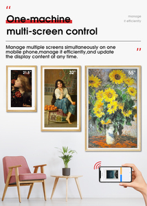 Usingwin Digital <strong>Screen</strong> Usb Nft Smart <strong>Frame</strong> 32&quot; App Control Nft Picture <strong>Frame</strong> Display Igallery with Picture Video <strong>Loop</strong> - Product Image 5