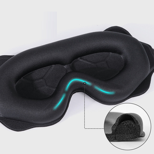 3D <strong>Sleep</strong> Mask Blindfold Sleeping <strong>Aid</strong> Eye Mask Soft Memory Foam Eye Mask Eyeshade Block Out Light Fit No Pressure - Product Image 2