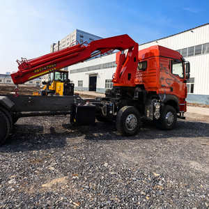 LKW-montierter mobiler Klapparmkran-LKW mit Kran 3-12 Tonnen Teleskop-Knöchelausleger-Kranwagen - Product Image 4