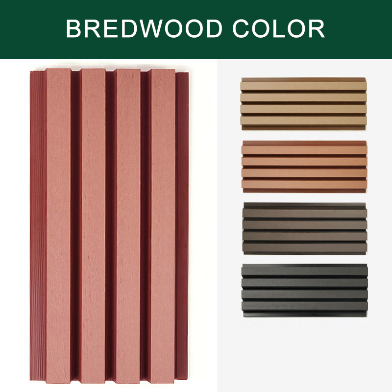 Brushed redwood color