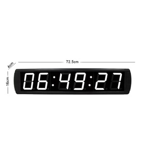 Vendita calda colore personalizzato grande 4 pollici 6 cifre digitale scrivania orologio da parete uso interno telecomando conto alla rovescia conto conto Timer cronometro - Product Image 4