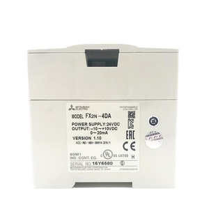 マイクロプログラマブルロジックコントローラ三菱FX2N 4AD PT PLCアナログ入力モジュールFX2N-4AD - Product Image 1
