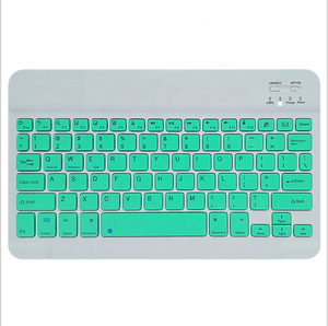 Mini Slim Colorful Wireless <strong>Keyboard</strong> for Samsung <strong>Android</strong> Tablet for iPad 9.7 10.5 10.2 for Cellphone Tablet <strong>Bluetooth</strong> <strong>Keyboard</strong> - Product Image 4