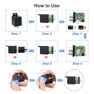 Sim kart GPS izci 2G gerçek zamanlı izleme ile ios/android app gps TrackerKing DK09 toptan - Product Image 4