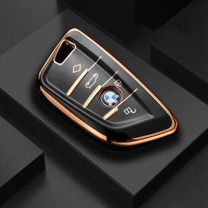 BMW 3 5 7 serisi için silikon anahtar kapak X1 X2 X3 X4 X5 X6 araba aksesuarları çinko alaşım otomobil uzaktan anahtar kapak - Product Image 1