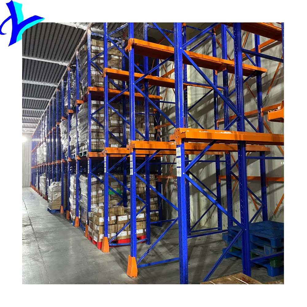 Cheap Warehouse Industrial Storage Metal Drive In Pallet Racking System